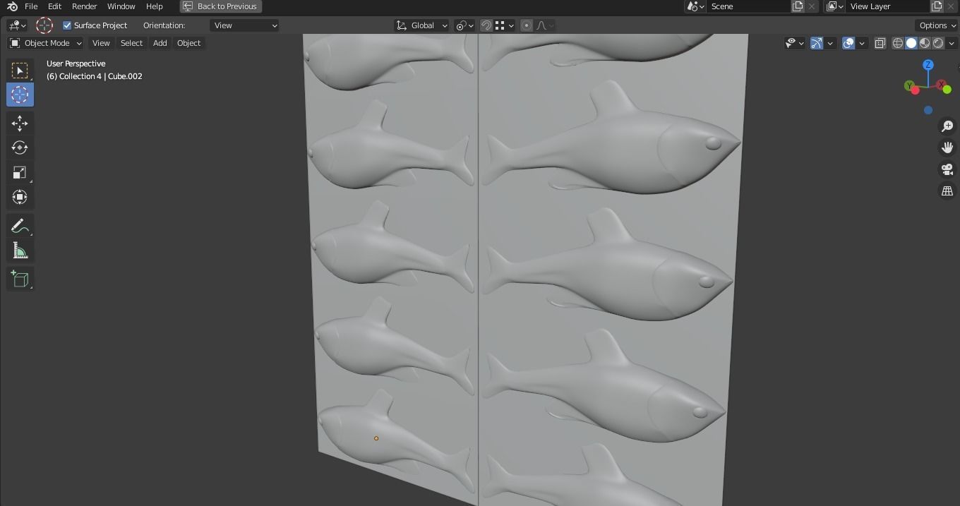 Minnow Mold 3D print model_16