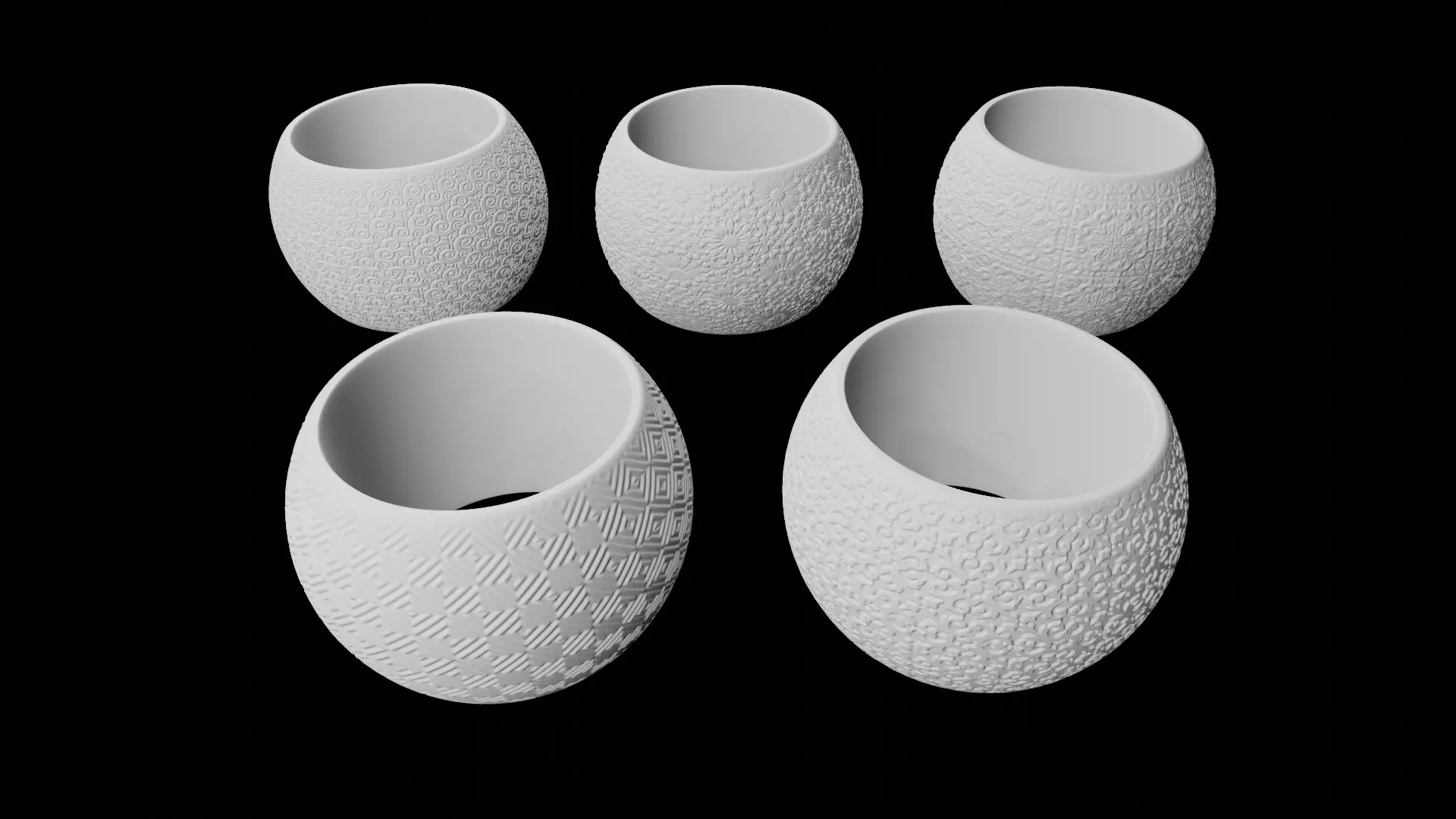 Napkin Rings Classic 3D print model