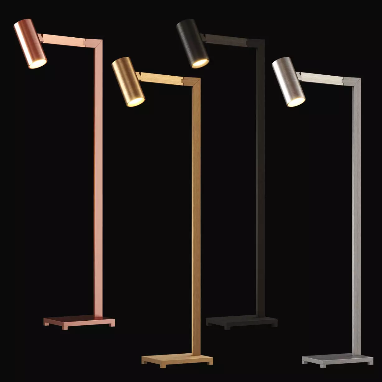 Nahoor Mahari Floor Lamp  3D model_0