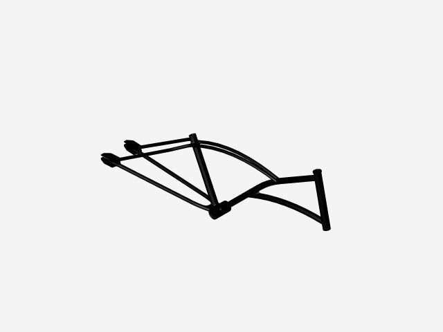 Bike Frame Free 3D model_3