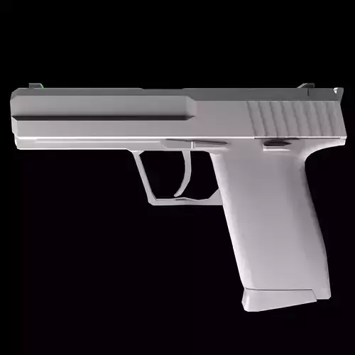 HK USP Free low-poly 3D model