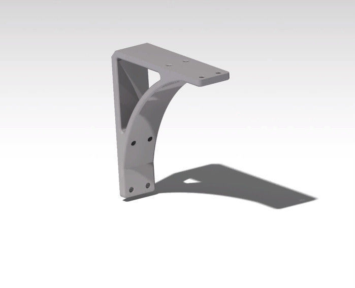 Bracket metal Free 3D model_2