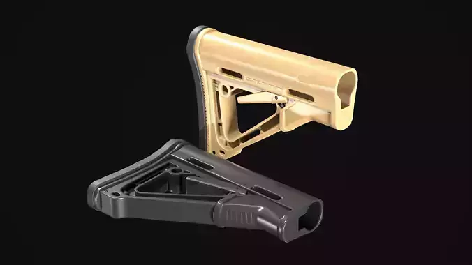 Magpul Buttstock PBR Game Ready