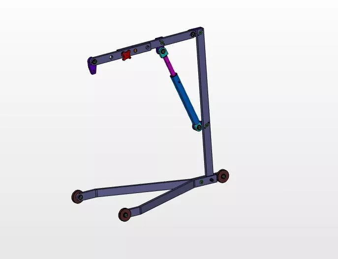 Workshop mini Crane Free 3D model