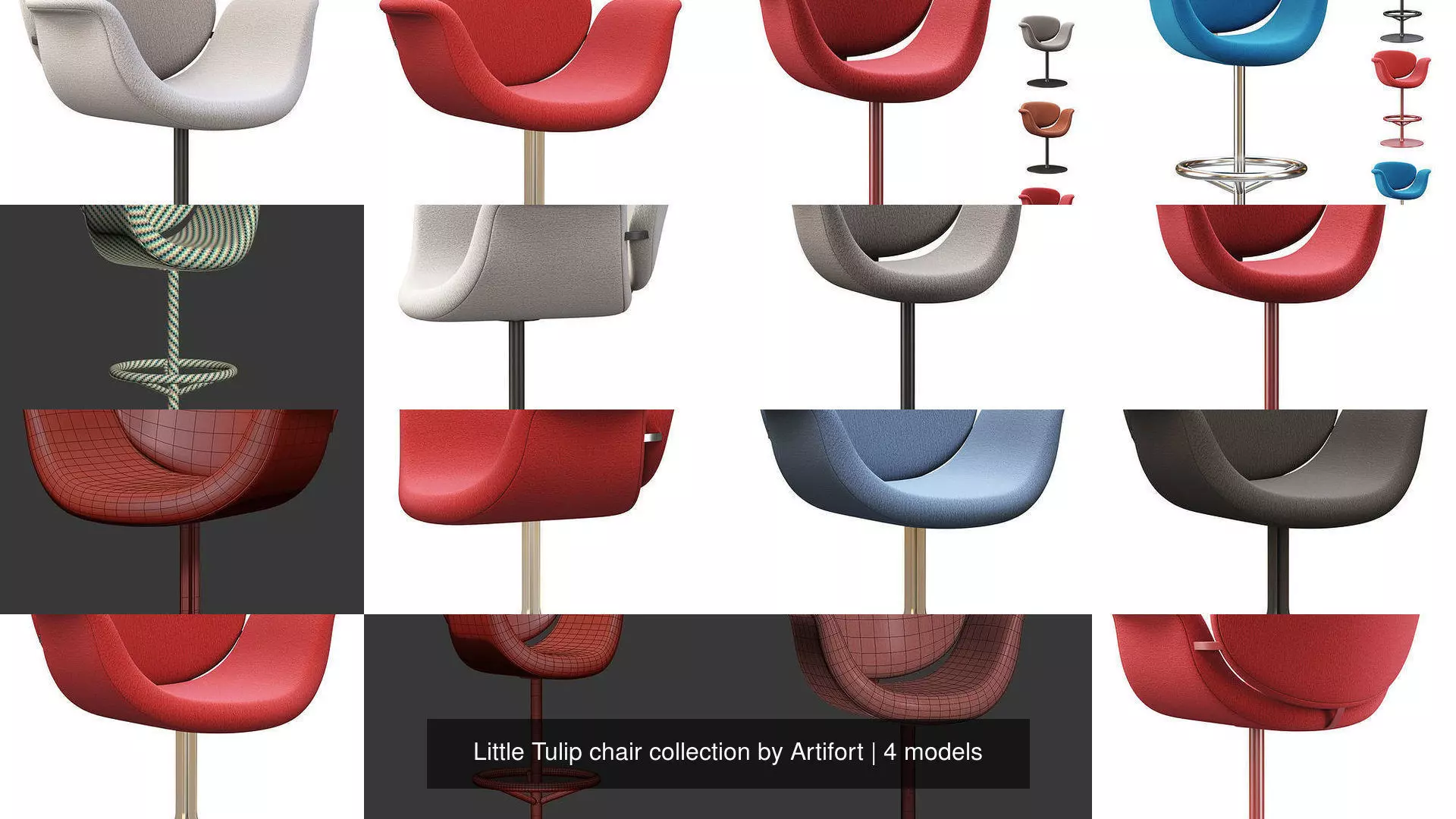 Little Tulip chair collection by Artifort _1