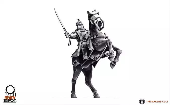 Valour Korps - Cavalry Marshal Ferdinand 3D print model
