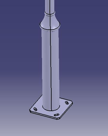 Street lamp Free 3D model_8