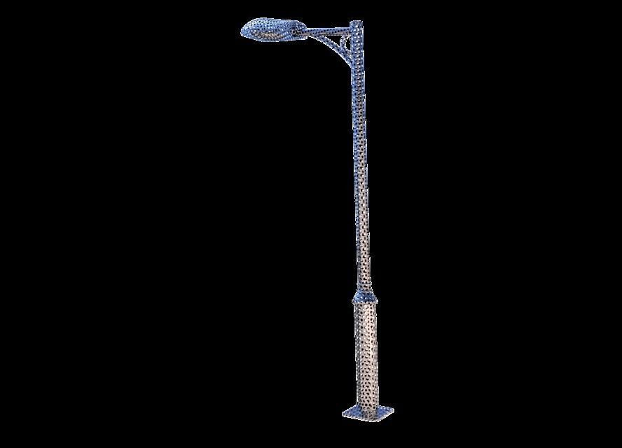 Street lamp Free 3D model_4