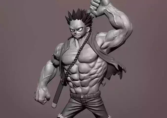 Nightmare Luffy 3D print model