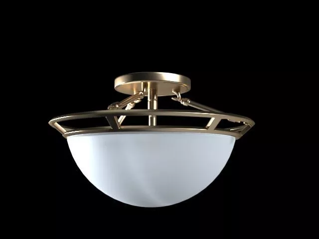 Cellinglight semi-flush ceiling light 3D model