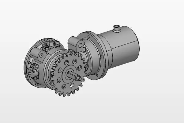 Bikes electric assist system Free 3D model_0