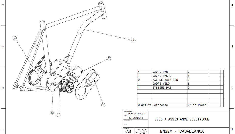 Bikes electric assist system Free 3D model_4