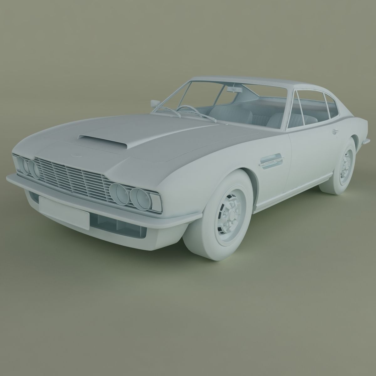 Aston Martin DBS 3D model_10