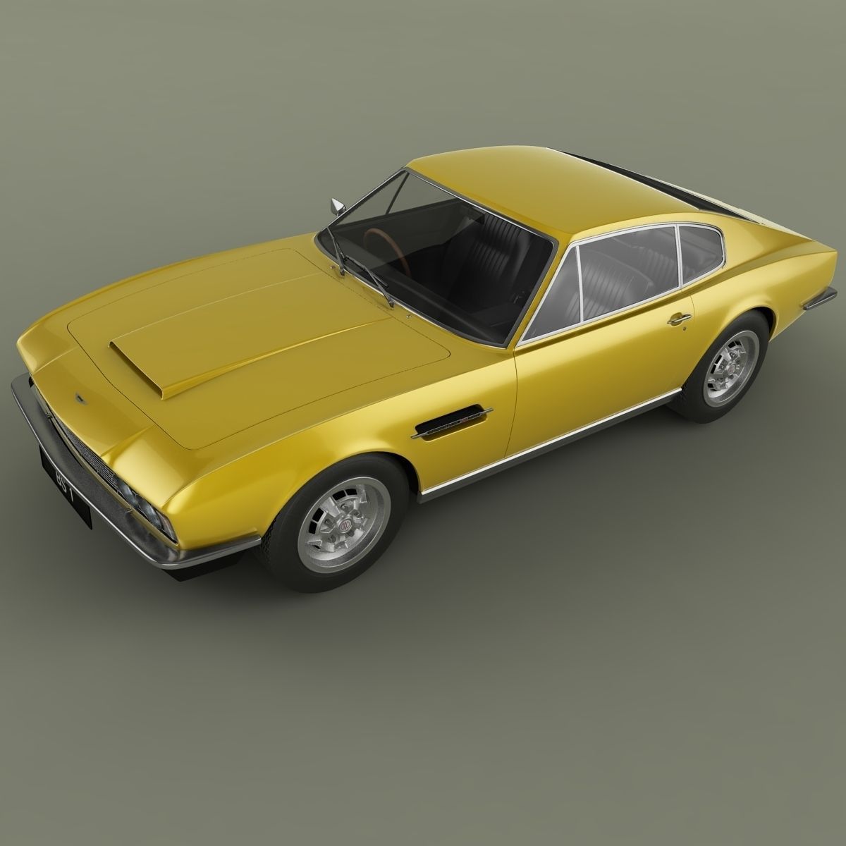 Aston Martin DBS 3D model_5