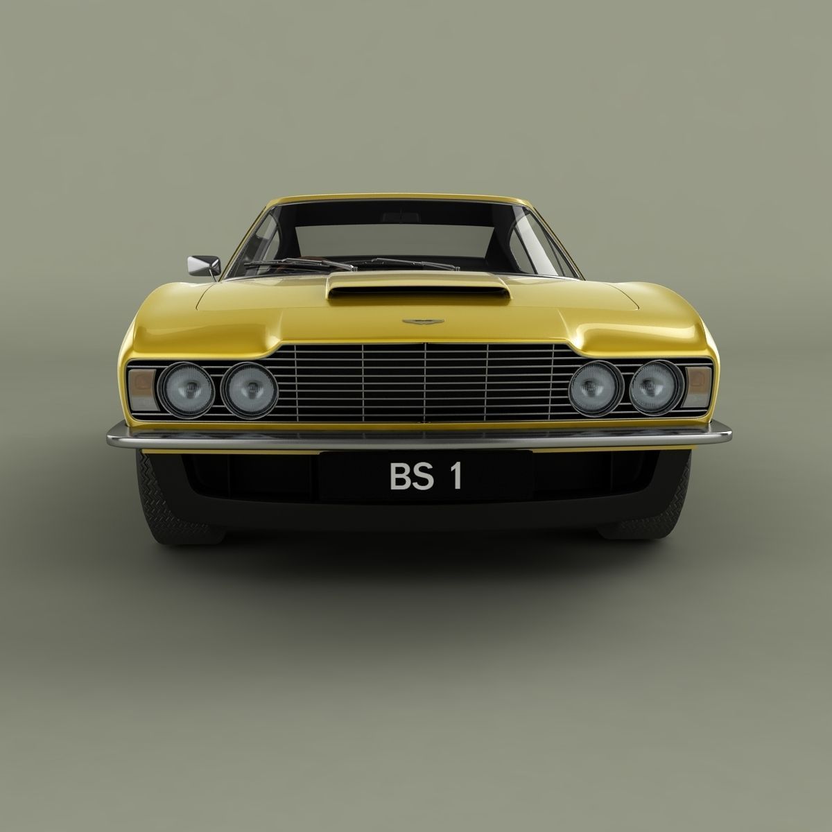 Aston Martin DBS 3D model_4