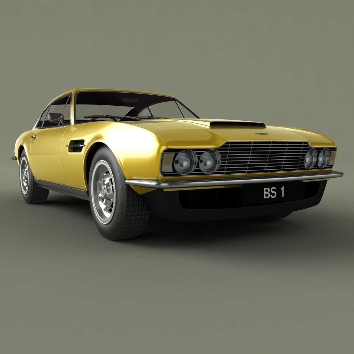 Aston Martin DBS 3D model_9