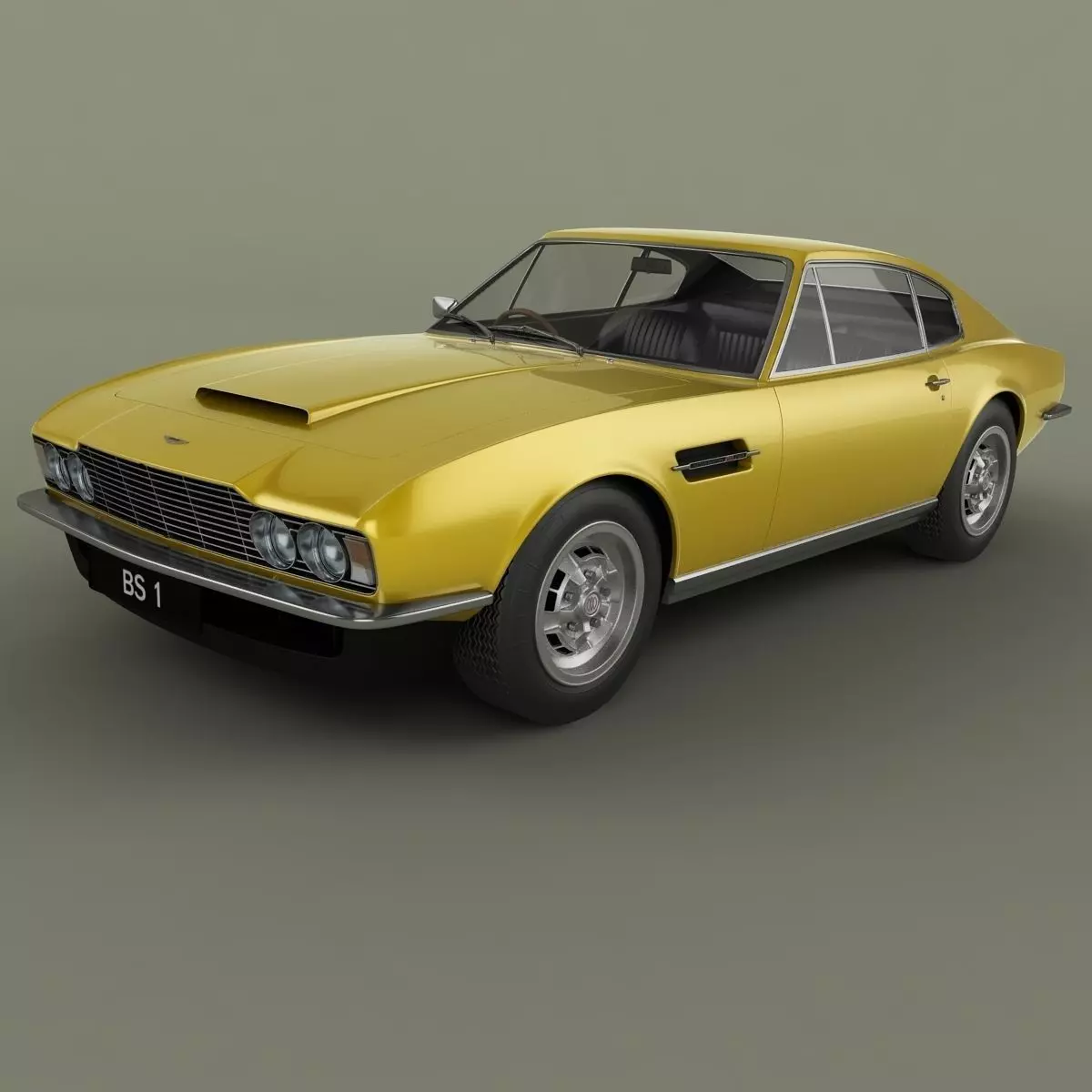 Aston Martin DBS 3D model_0