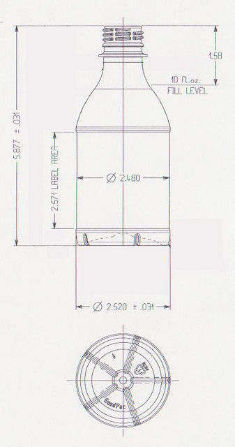 Water Bottle Free 3D model_3