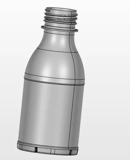 Water Bottle Free 3D model_0