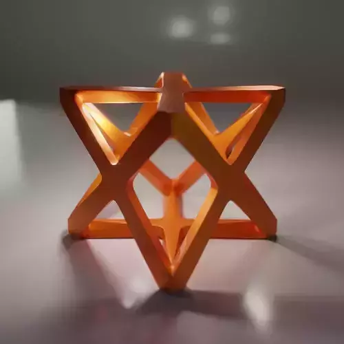 3D Printable Merkaba Symbol 3D print model