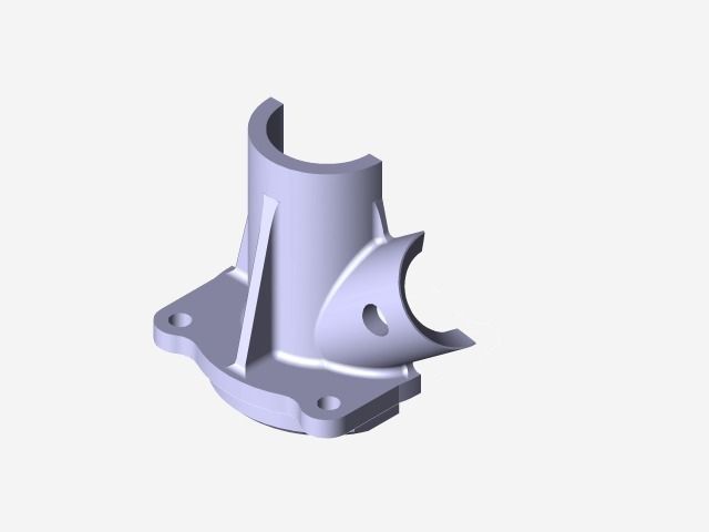 Motor de modelisme Engine model Free 3D model_15