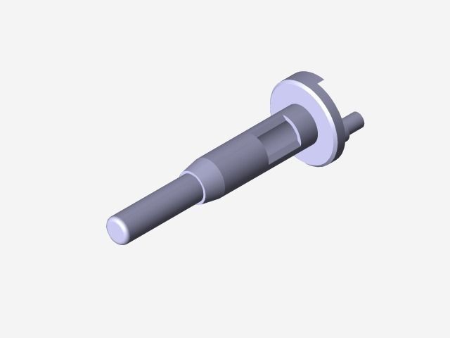 Motor de modelisme Engine model Free 3D model_19