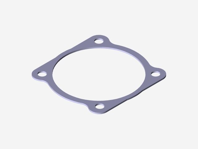 Motor de modelisme Engine model Free 3D model_24