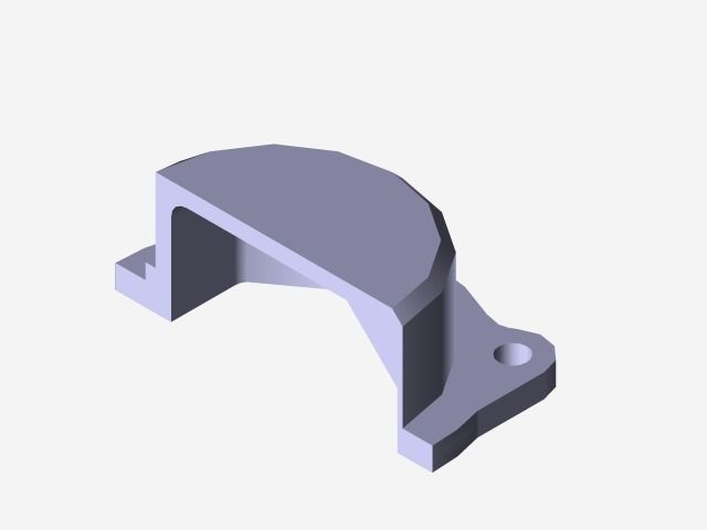 Motor de modelisme Engine model Free 3D model_20