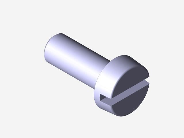 Motor de modelisme Engine model Free 3D model_6