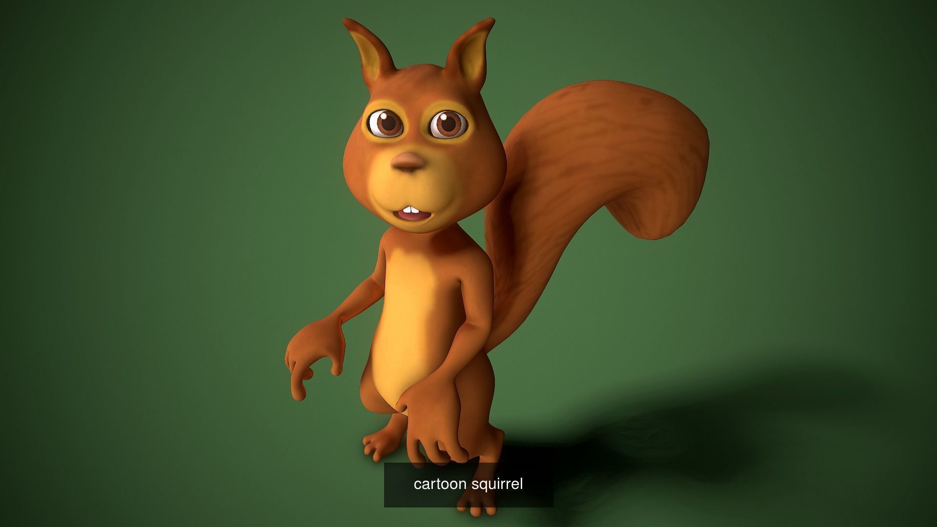 Cartoon zoo animals Mega pack 3D Model Collection_29