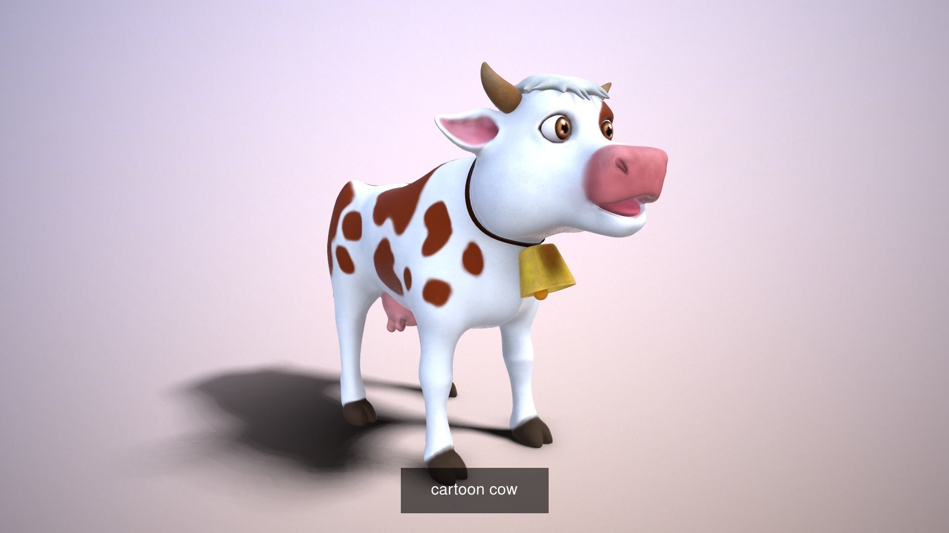 Cartoon zoo animals Mega pack 3D Model Collection_41