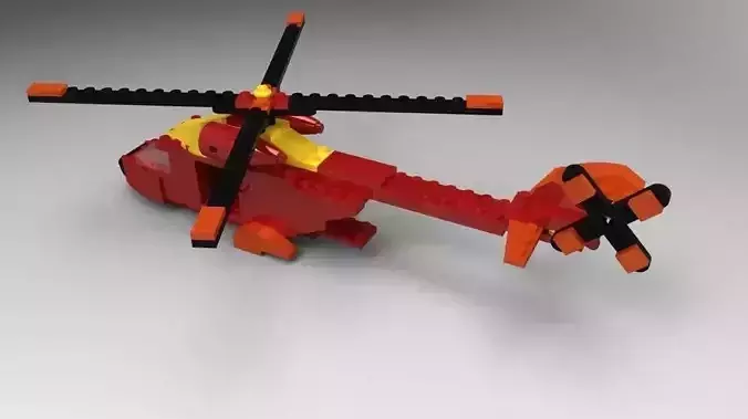 Lego Helicopter 5866