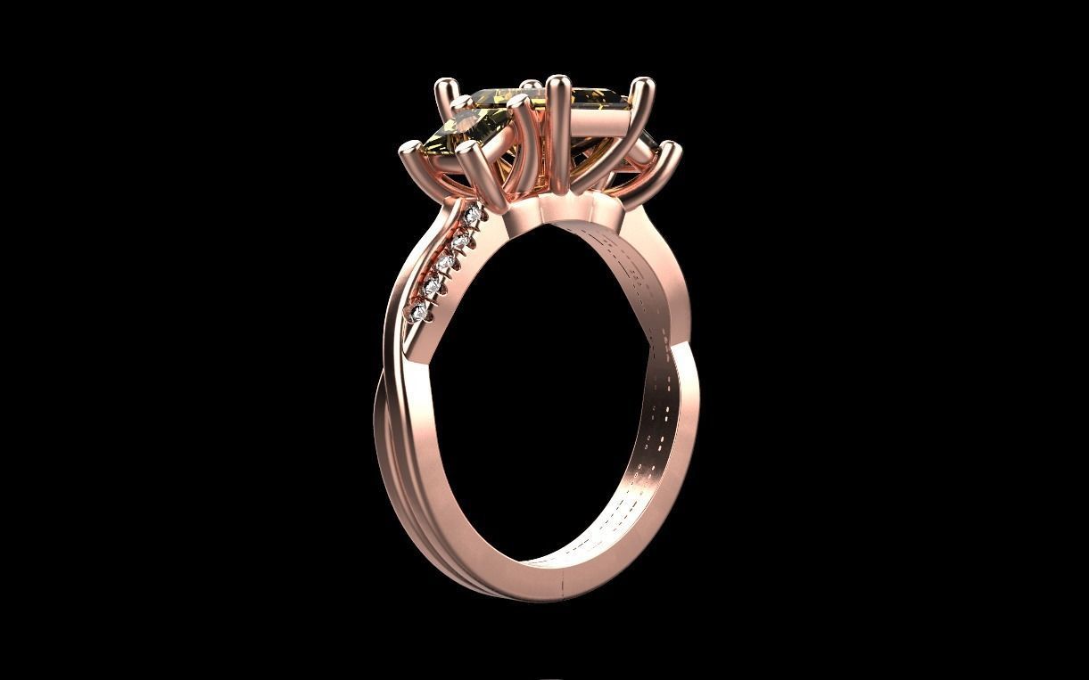 jewelry ring 3D print model_14