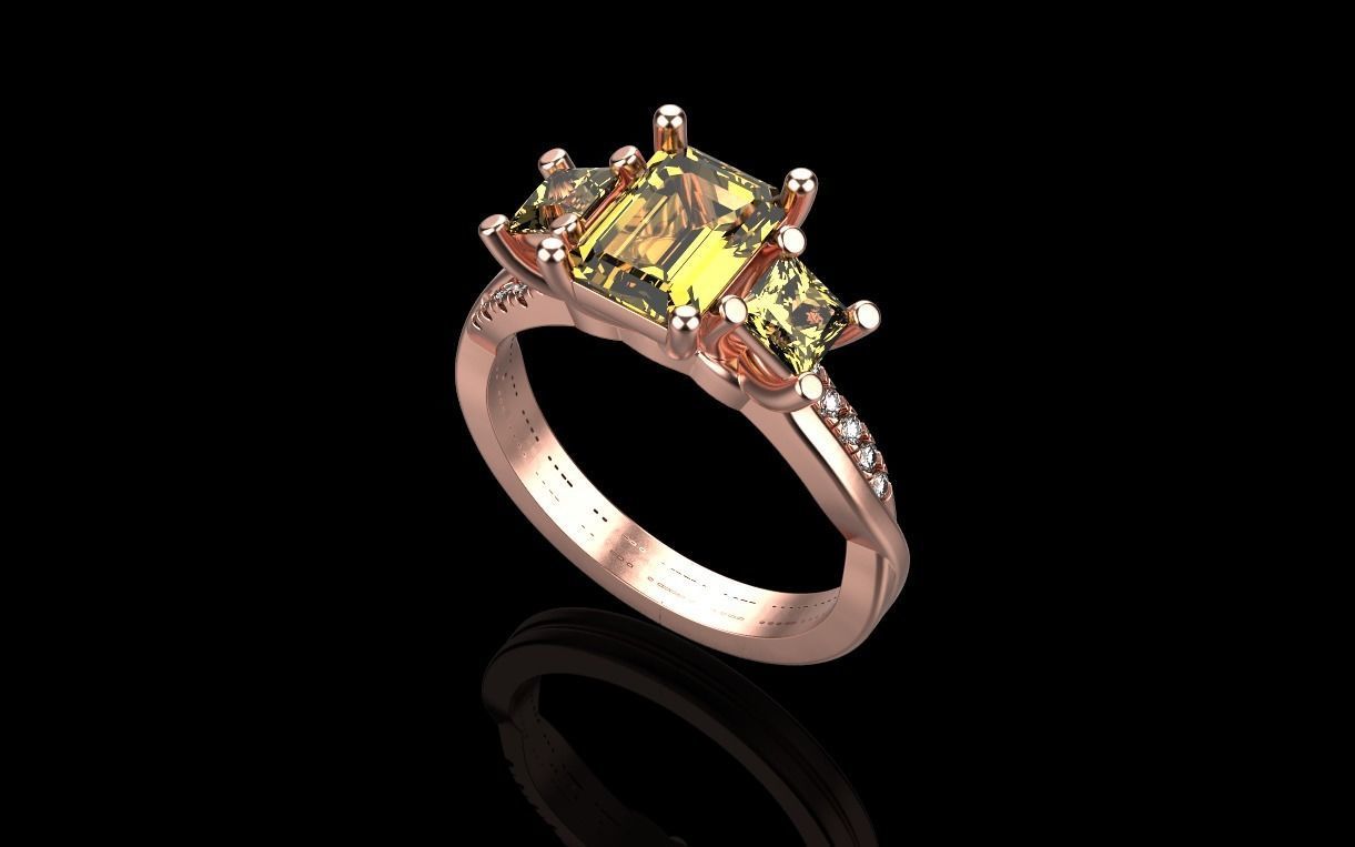 jewelry ring 3D print model_15