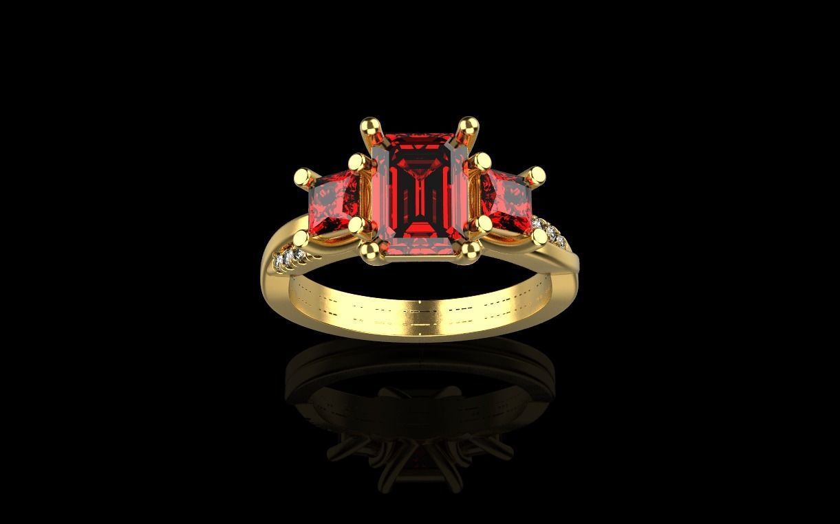 jewelry ring 3D print model_20