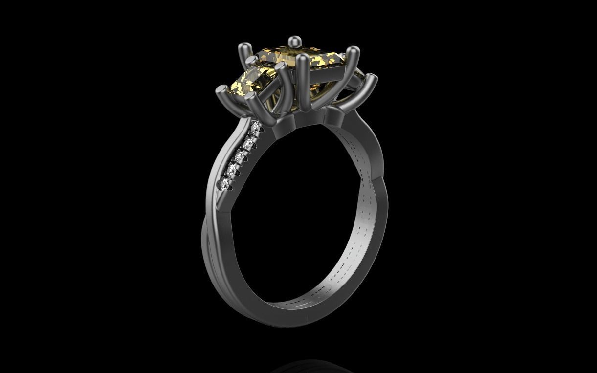 jewelry ring 3D print model_17