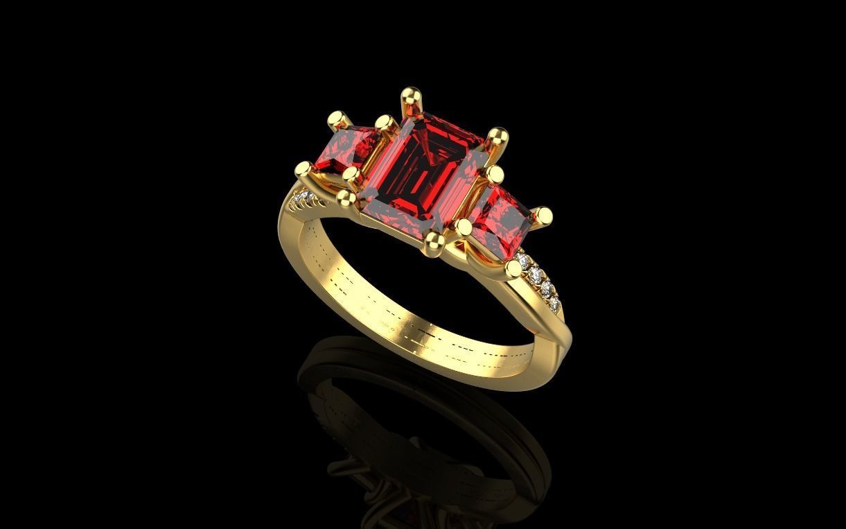 jewelry ring 3D print model_21