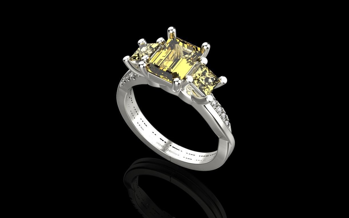 jewelry ring 3D print model_10