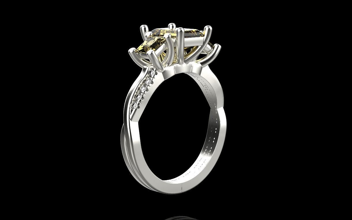 jewelry ring 3D print model_11