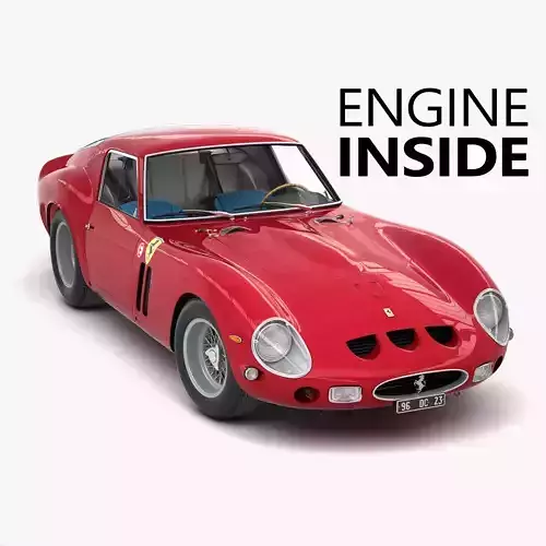 Ferrari 250 GTO - 5095GT - Complete 3D model