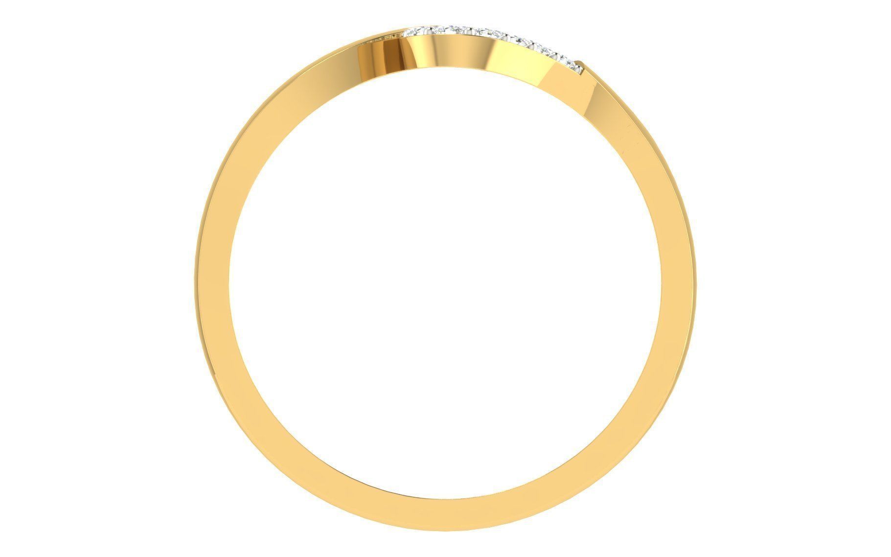 Minimalist Thin Light wt women ring 3dm stl render details 3D print model_2