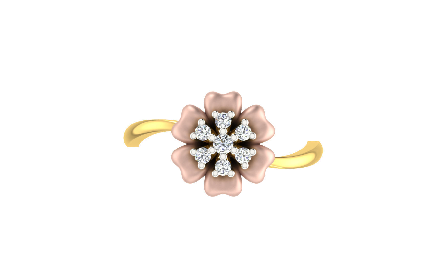 Minimalist Thin Light wt women ring 3dm stl render details 3D print model_7