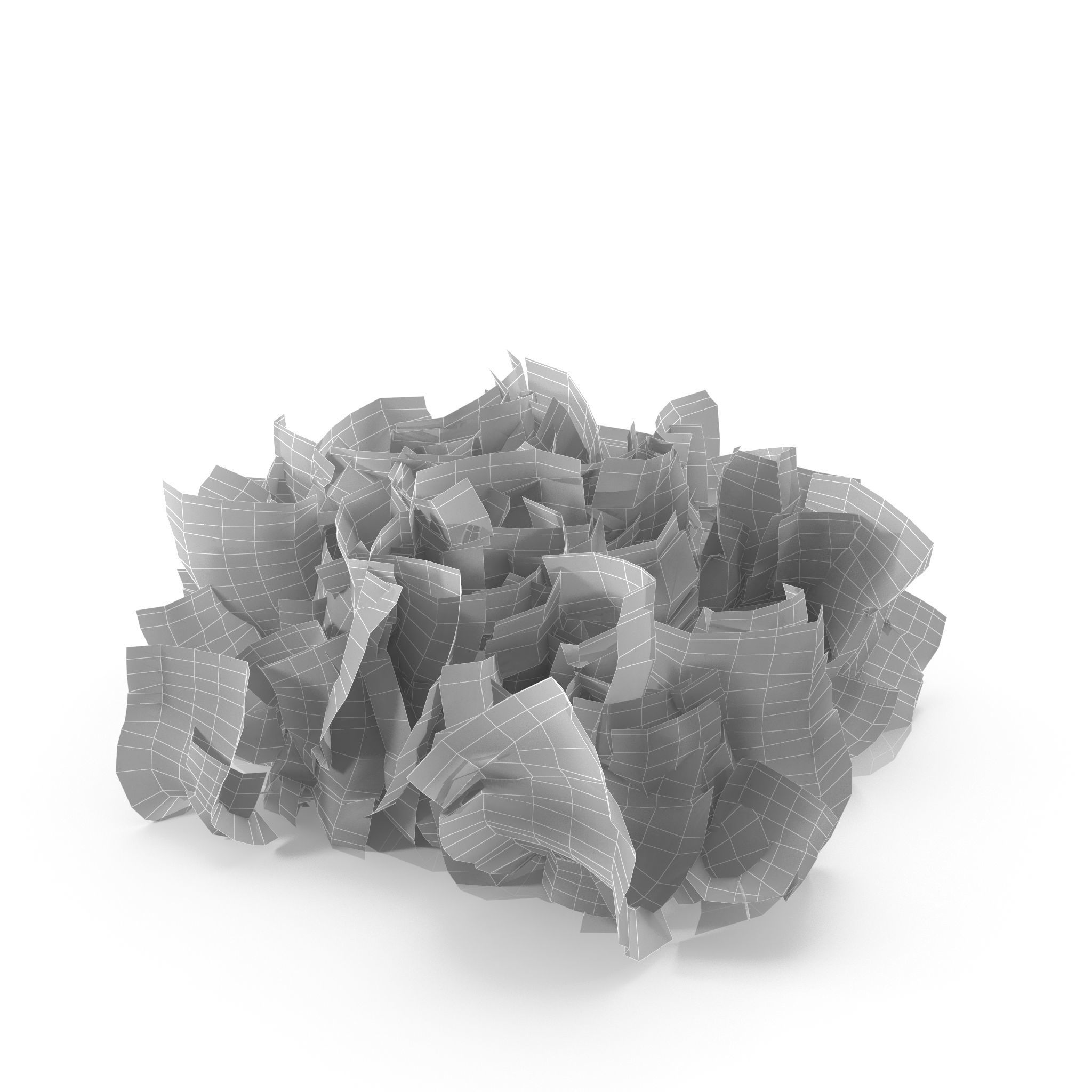 Seaweed Grean 3D model_8