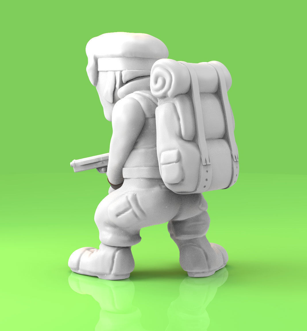 Marco Rossi - Metal Slug 3D print model_6