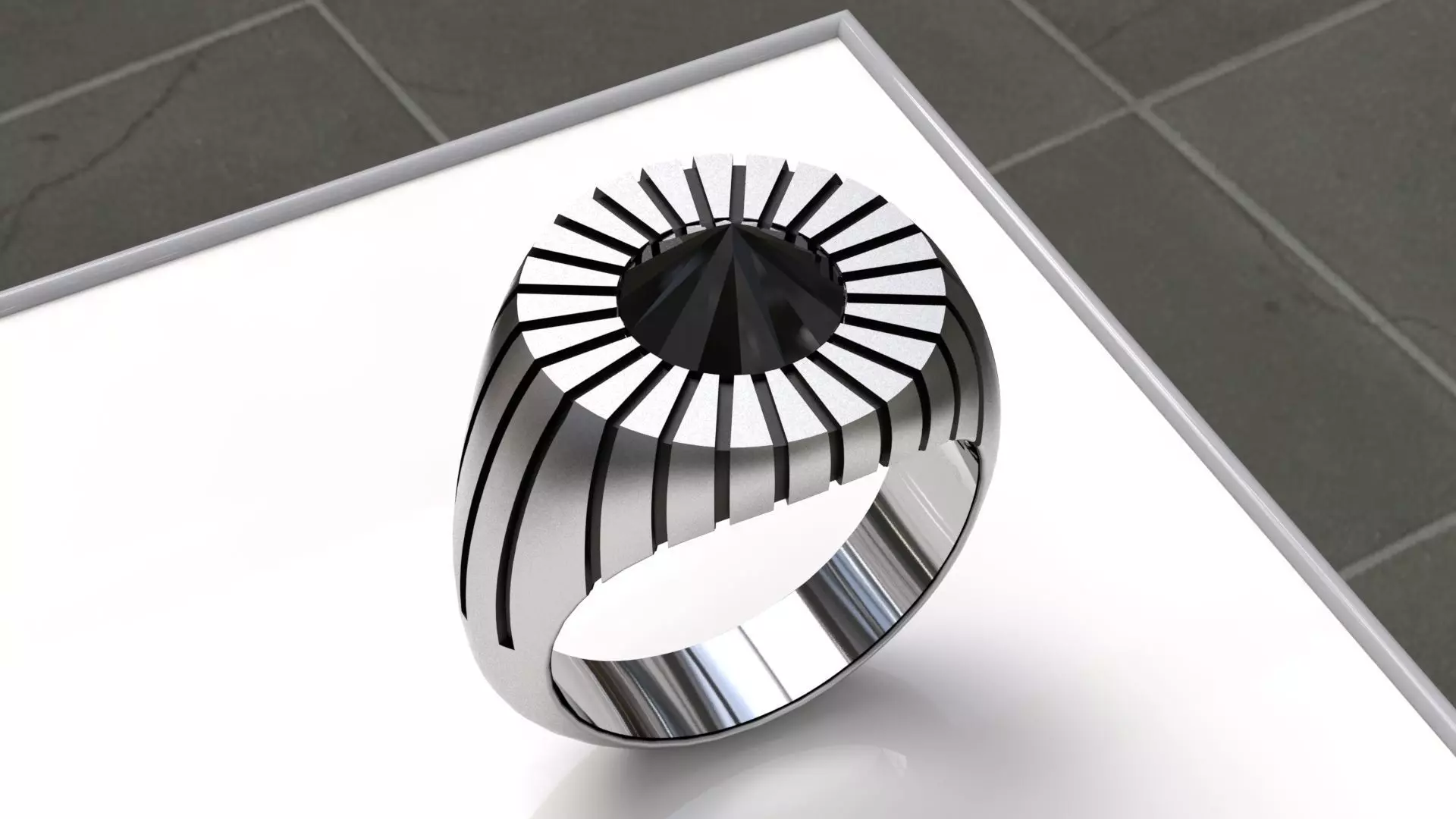 GRILL RING 3D print model