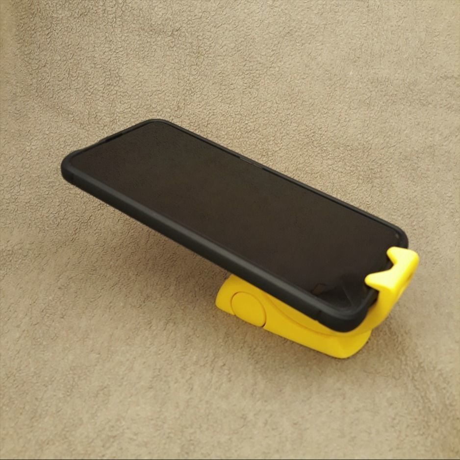 Adjustable phone stand 3D print model_33