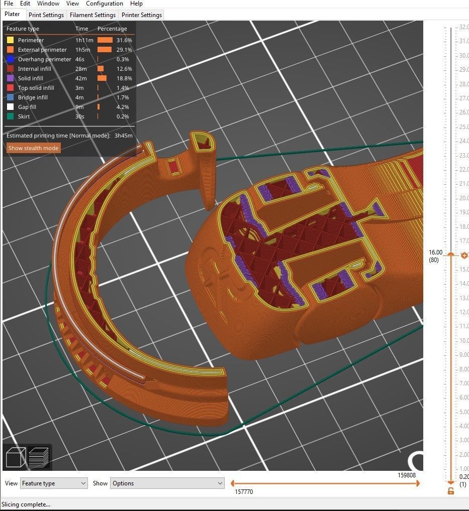 Adjustable phone stand 3D print model_42