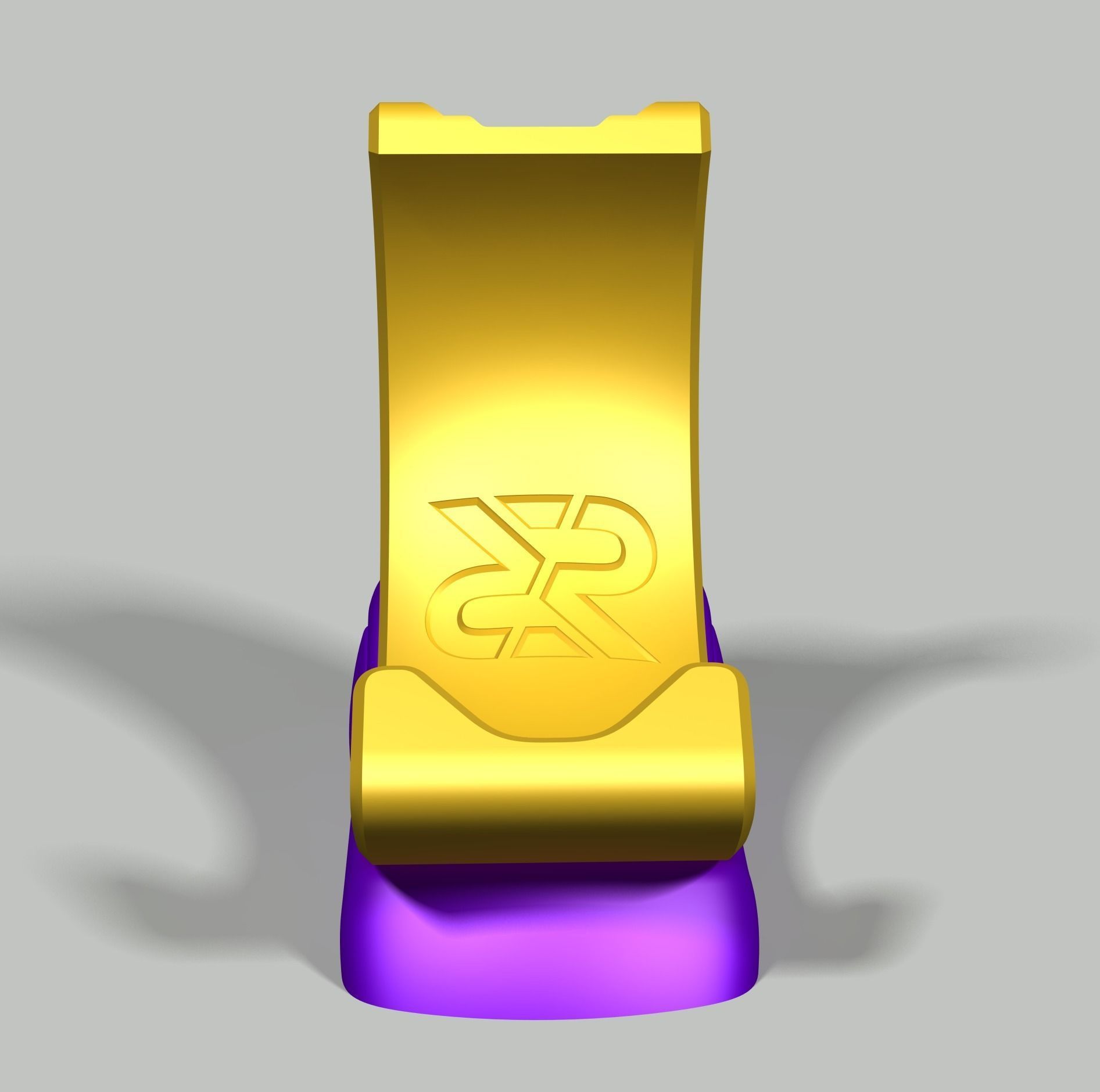 Adjustable phone stand 3D print model_9