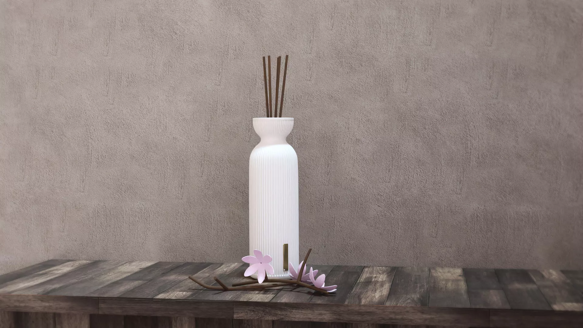 Rituals Fragrance Sticks Vase 3D model_0