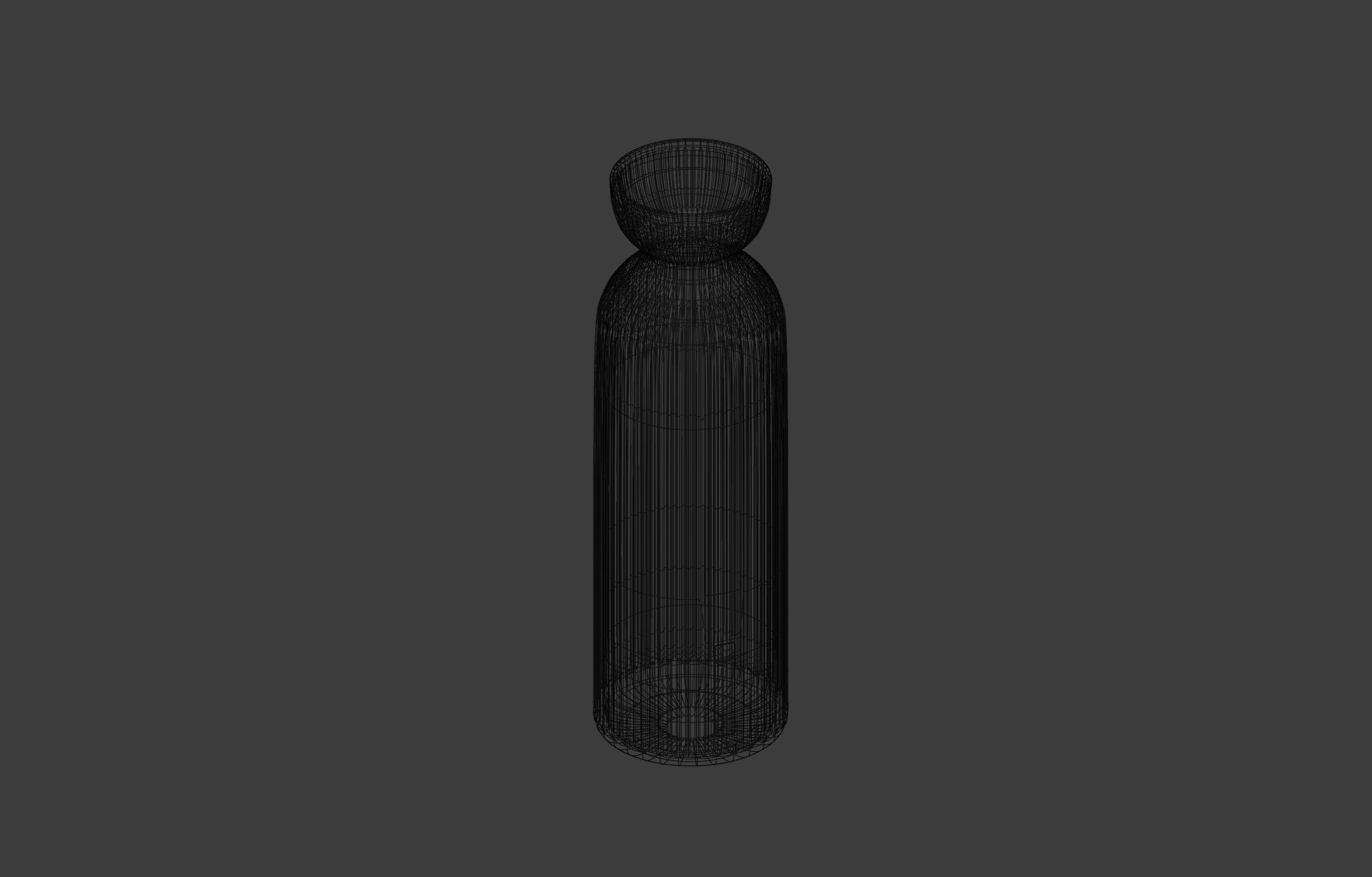 Rituals Fragrance Sticks Vase 3D model_1